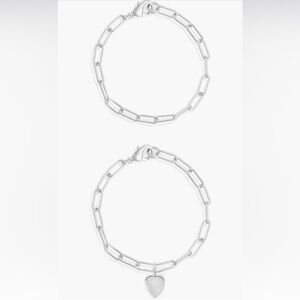 Elegant Silver Chain Bracelet